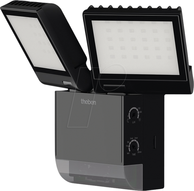 Theben LED-Strahler 17 Watt, sw theLeda S17-100 BK - 1020803
