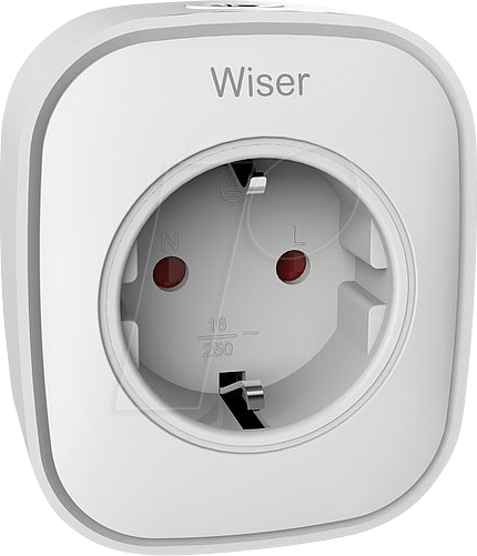 Schneider Electric Wiser Smart Plug Zwischenstecker CCTFR6501