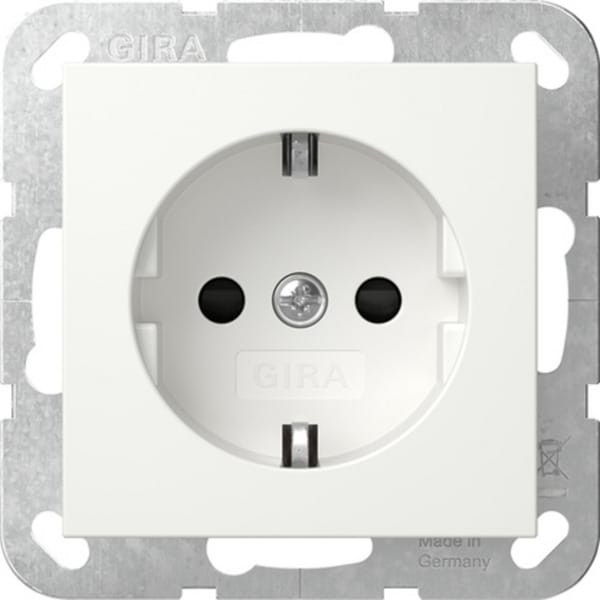 Gira Steckdose LED-Leuchte Reinweiß 475527