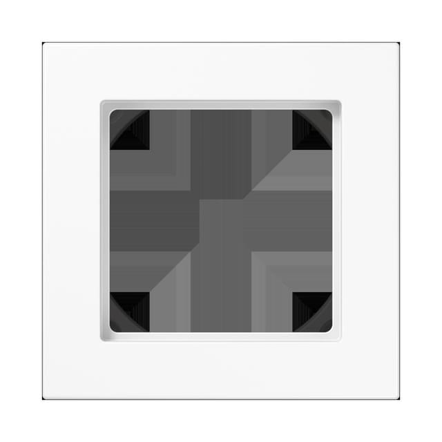 Jung Rahmen 28 mm waage/senkrecht A 5581 HBF WW - A5581HBFWW
