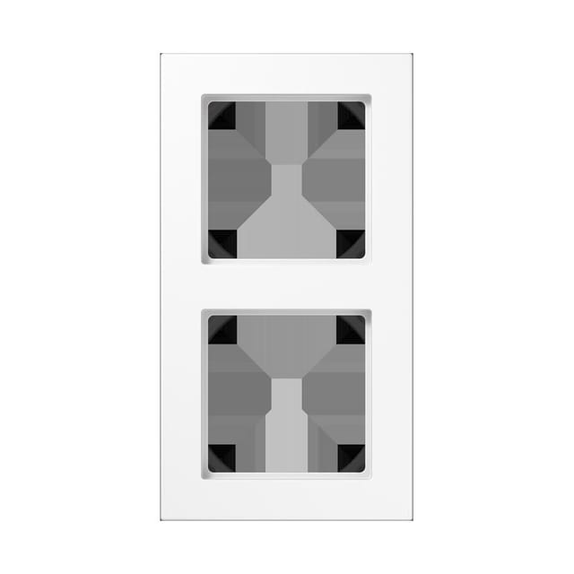 Jung Rahmen 28 mm waage/senkrecht A 5582 HBF WW - A5582HBFWW