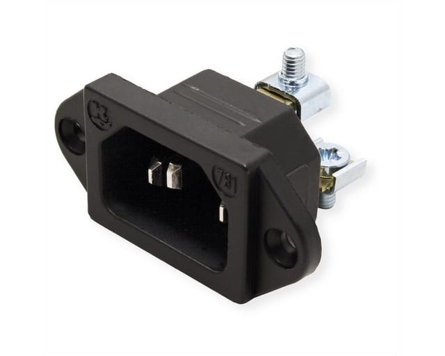 Bachmann Kaltgeräte-EB-Stecker 65°C sw 917.170 - 917170