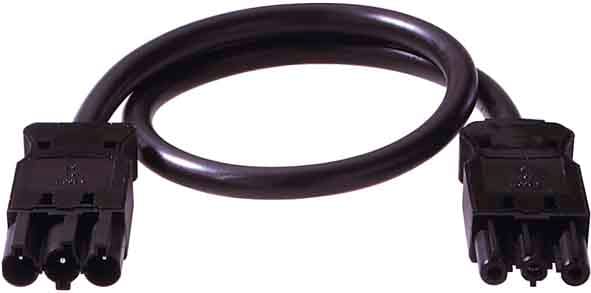 Bachmann Zuleitung 0,3m sw DESK 375.050 - 375050