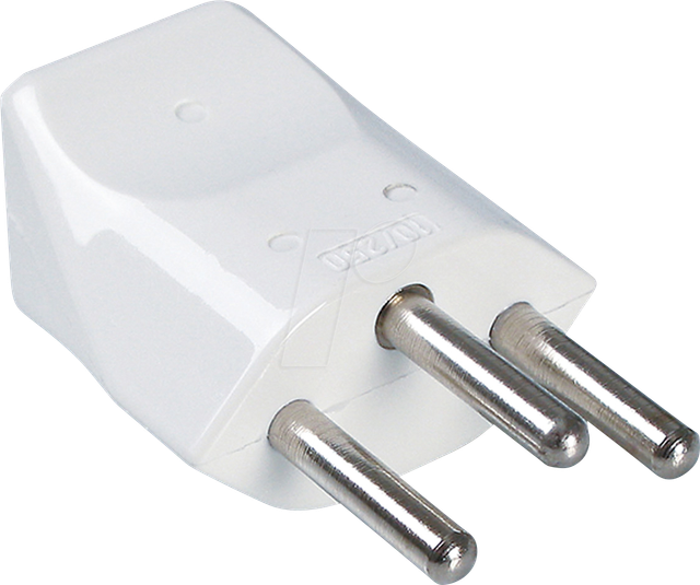 Bachmann Schutzkontakt-Stecker ws ws, Schweiz 910.275 - 910275