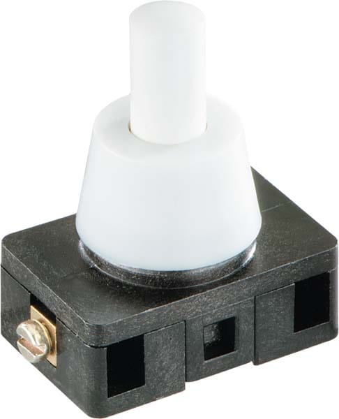 Bachmann EB-Druckknopfschalter 6(2)A 250V, 1p. 924.144 - 924144