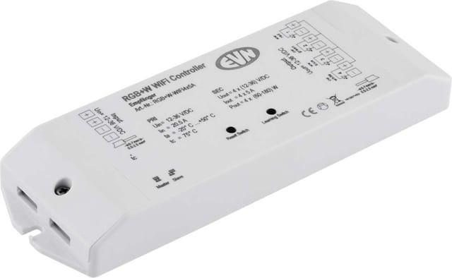 EVN Lichttechnik WIFI Controller Empfänger RGB+W RGB+W-WIFI4x5A - RGBWWIFI4X5A