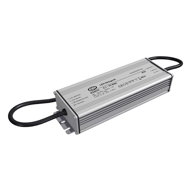 EVN Lichttechnik LED-Netzgerät 24VDC 0-75W IP67 K 24075 - K24075