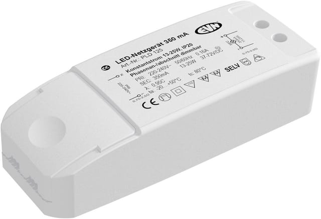 EVN Lichttechnik P-LED Netzgerät IP20 350mA 13-25Wdim PLD125