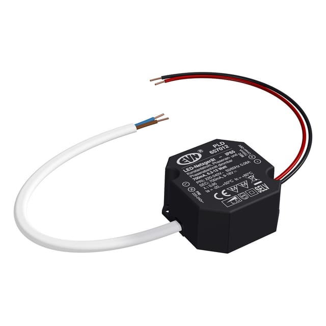 EVN Lichttechnik LED-Netzgerät 700mA 6,3-12W IP65 PLD657012