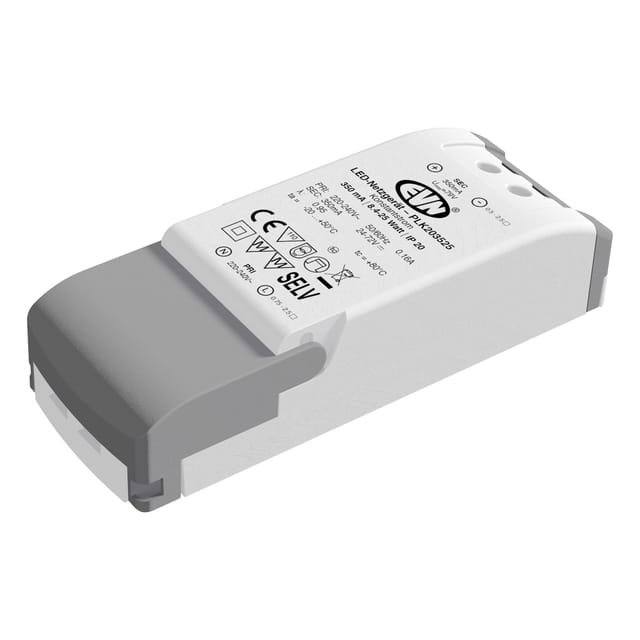 EVN Lichttechnik LED-Netzgerät 350mA 8,4-25W IP20 PLK203525