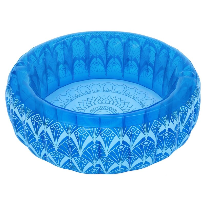 [neuwertig] B-ware Bestway Uppblsbar Pool Extra Stark Bl Bohemisk 168x53 Cm +6 R Trdgrd 54479