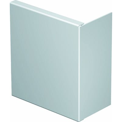 OBO Bettermann Vertr Endstück 80x170mm PVC, rws, RAL9010 WDK HE80170RW - 6193387