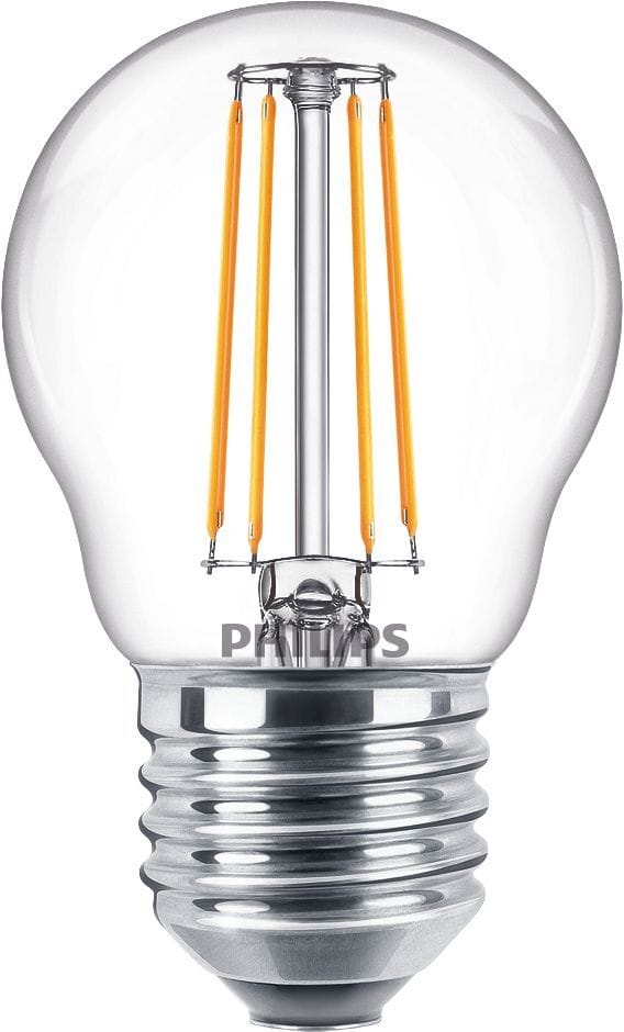 Philips Lighting LED-Tropfenlampe E27 klar Glas CorePro LED#34732800