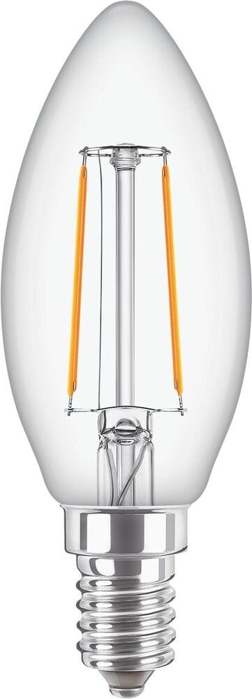 Philips Lighting LED-Kerzenlampe E14 klar Glas CorePro LED#37757800