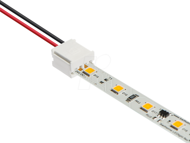Barthelme LEDlight flex Connector 8mm,2-pol,50cm Kabel 50070201