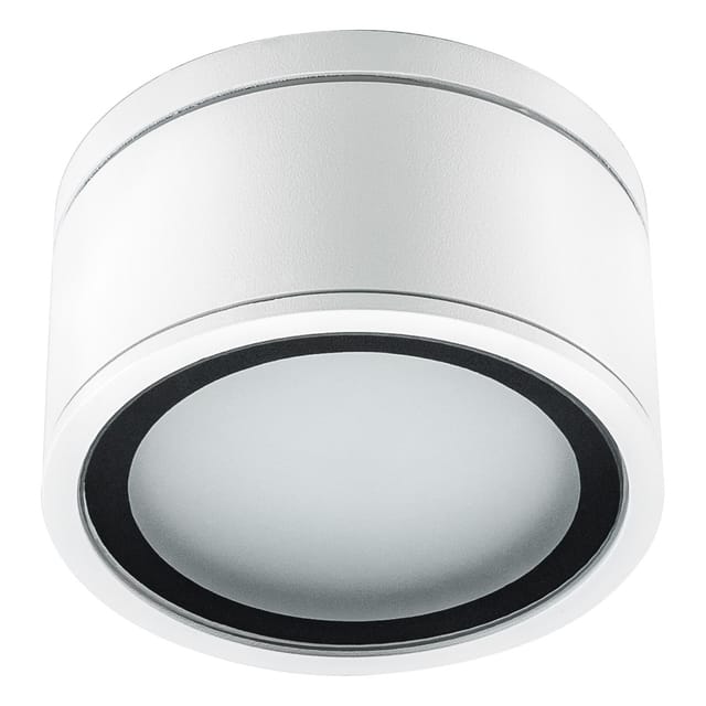 EVN Lichttechnik Decken-/Wandleuchte 230V GX53 11W IP54 487001N ws - 487001N