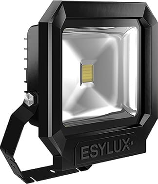ESYLUX LED-Strahler ADF 5200K m.MontBügel sw SUN OFL TR5400 850BK - EL10810268