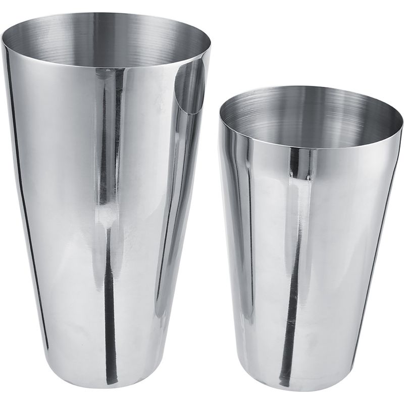 Wein- Und Cocktailshaker-set Aus Edelstahl, Mix- Und Getränkezubereitungsbehälter (800/600 Ml)