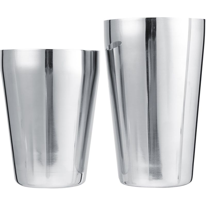 Wein- Und Cocktailshaker-set Aus Edelstahl, Mix- Und Getränkezubereitungsbehälter (600/450 Ml)