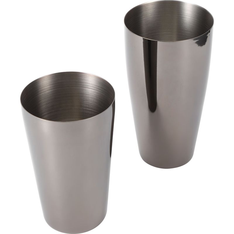 Cocktailshaker-set Aus Edelstahl 304, Wein- Und Getränkemixer, Barzubehör Für Partys Und Bars, Schwarz, 800/600 Ml