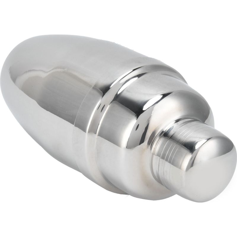 Dreiteiliger Cocktailshaker Aus Edelstahl, Getränkemixer, Milchtee-shaker, Cocktail-mixer Für Die Hausbar Und Partys (silber 350 Ml)
