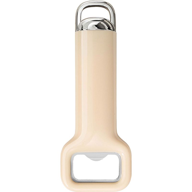 Robuster, Tragbarer, Hängender Flachflaschenöffner Aus Edelstahl Für Barkeeper, Küchen, Bars Und Restaurants, Beige.
