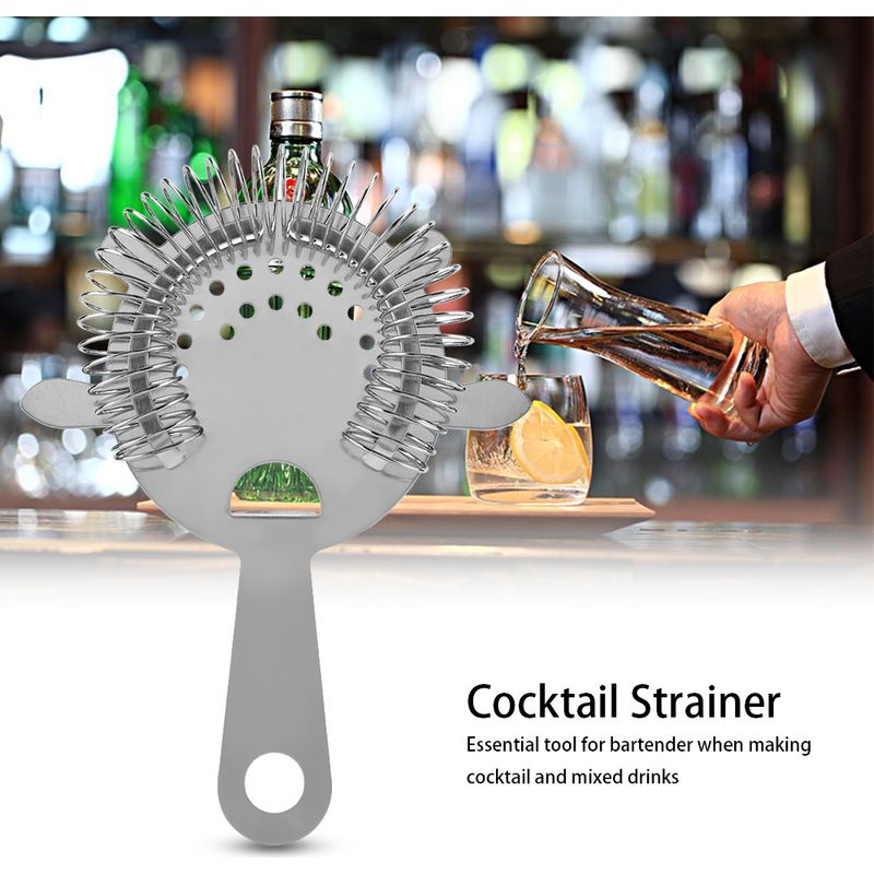 Cocktailsieb Aus Edelstahl, Filterwerkzeug Für Bars, Restaurants Und Zuhause