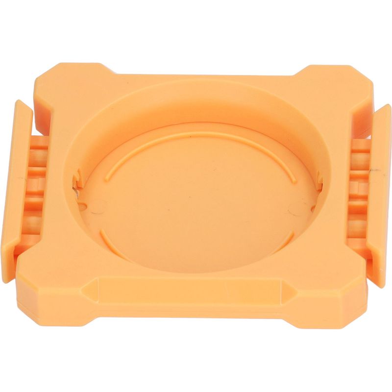 2-in-1 Abs-dosenöffner, Tragbar, Zum Drücken Und Drehen, Für Cocktails Und Getränke, Orange