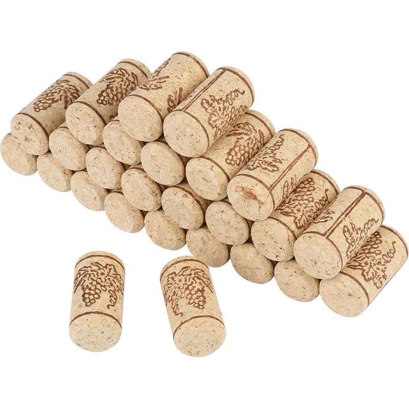 Packung Mit 50 Geraden Naturkorken (22 X 44 Mm) Für Weinflaschen