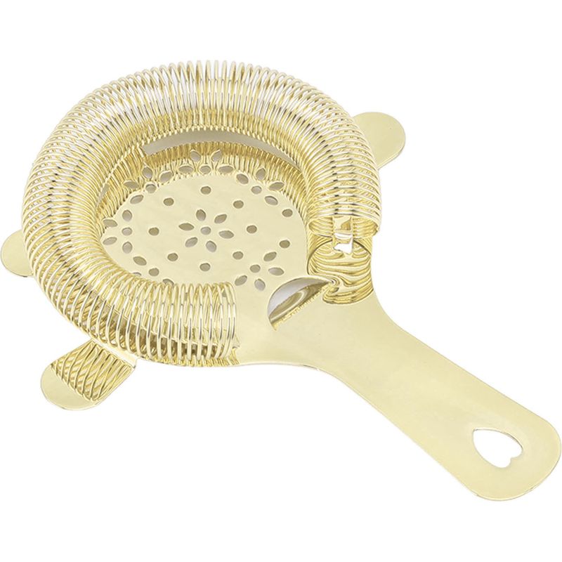 Wintersweet Cocktailsieb Aus Edelstahl, Eisfilter Für Barkeeper, Goldene Baraccessoires