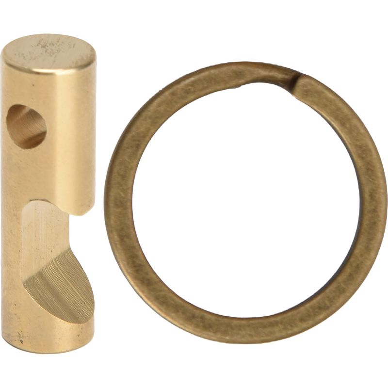 2-in-1 Flaschenöffner Aus Metall Mit Schlüsselanhänger, Flaschen- Und Dosenöffner, Barwerkzeug, Tragbarer Schlüsselanhänger, Praktischer Schlüsselring.