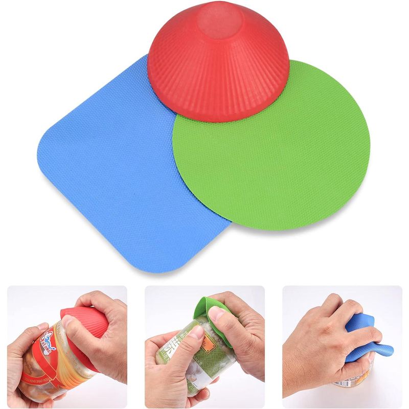 Set Mit 3 Gummipads Für Flaschenöffner, Passend Für Die Meisten Modelle – 3 Verschiedene Größen