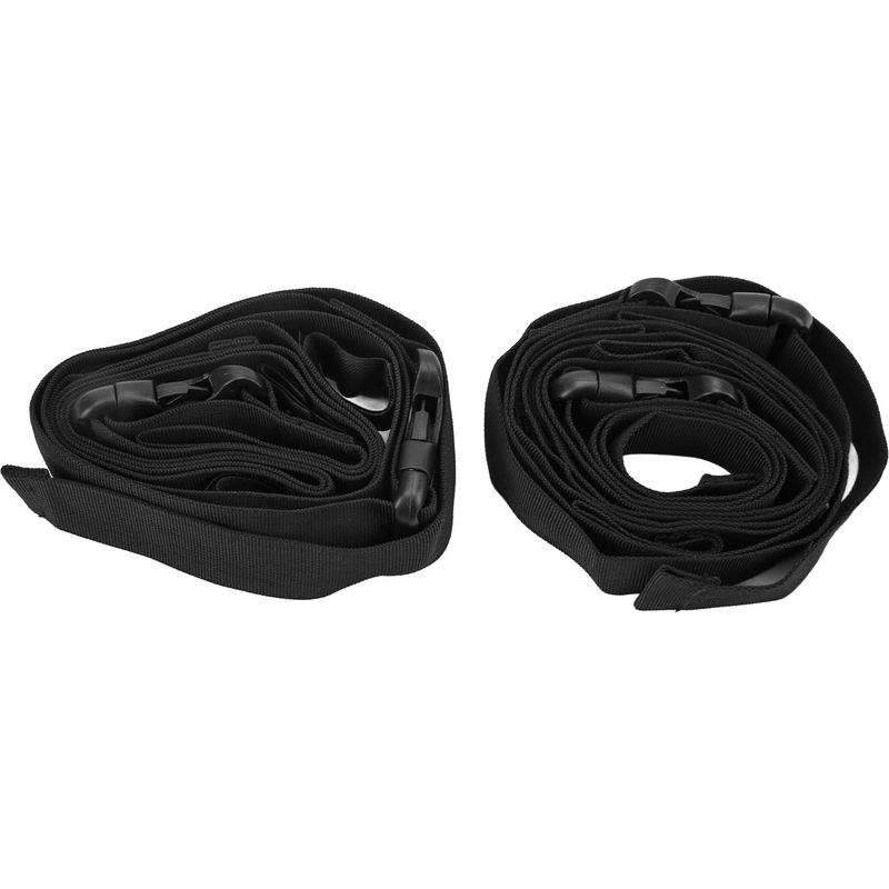 Set Aus 2 Verstellbaren Nylonbändern (55–79 Zoll) Für Kfz-angelrutenhalterung, Verstellbare Auto-angelrutenstütze