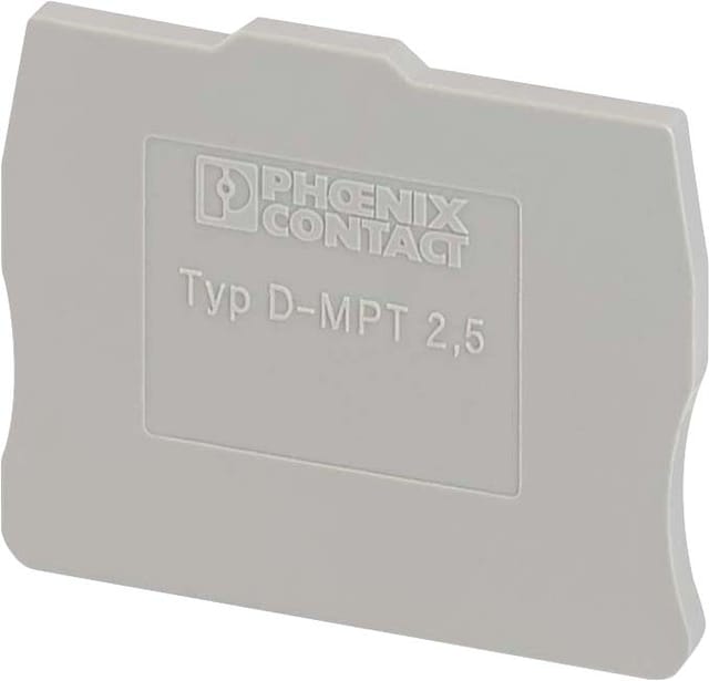 Phoenix Contact Abschlussdeckel L=36mm, B=2,2mm D-MPT 2,5 - 3248140