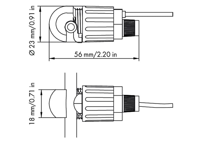 WAGO GmbH &amp; Co. KG Potentialabgriff mit Sicherung (L) 855-8003
