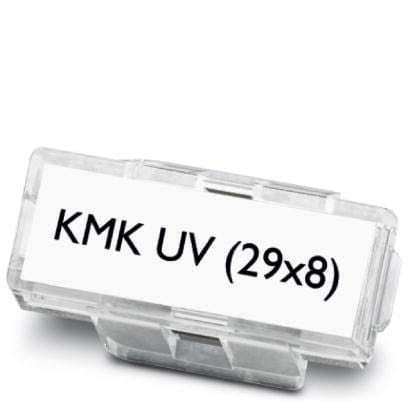 Phoenix Contact Kabelmarkerträger transparent, 29x8mm KMK UV (29X8) - 1014107