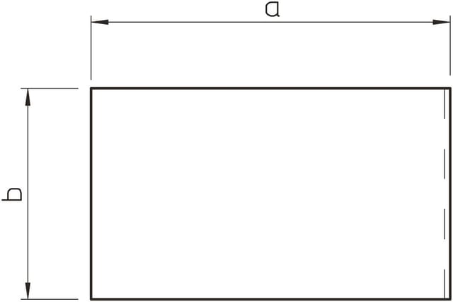 OBO Bettermann Vertr Endstück 100x130mm WDK HE100130RW - 6193395