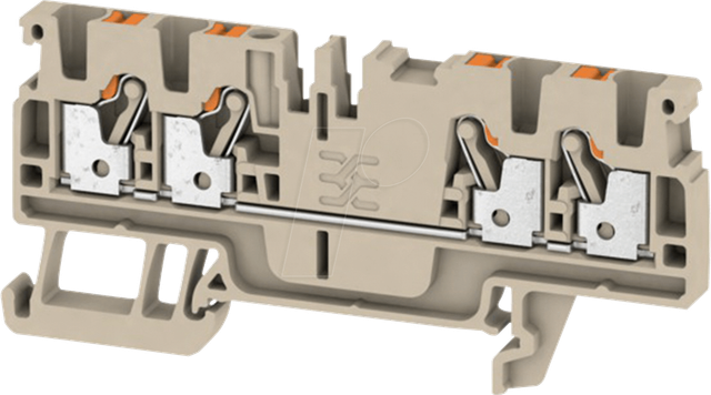 Weidmüller Durchgangsklemme 0,14-2,5 qmm, beige A4C 2.5 - 1521690000
