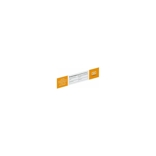 OBO Bettermann Vertr Kennzeichnungsschild für Kanalsysteme KS-K DE - 7214734