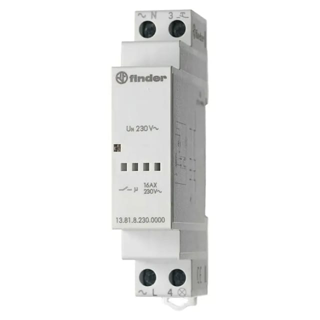 Finder Stromstoßschalter 1S 16A 230VAC 13.81.8.230.0000 - 138182000000