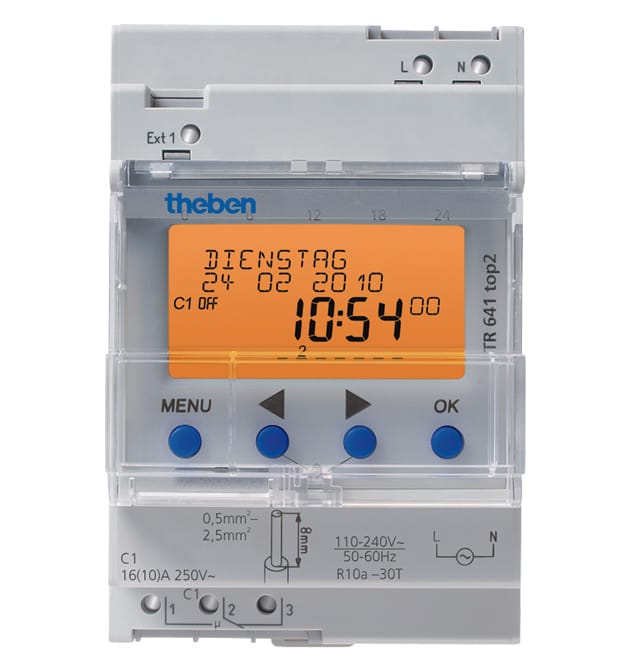 Theben Schaltuhr TR 641 top2 - 6410100