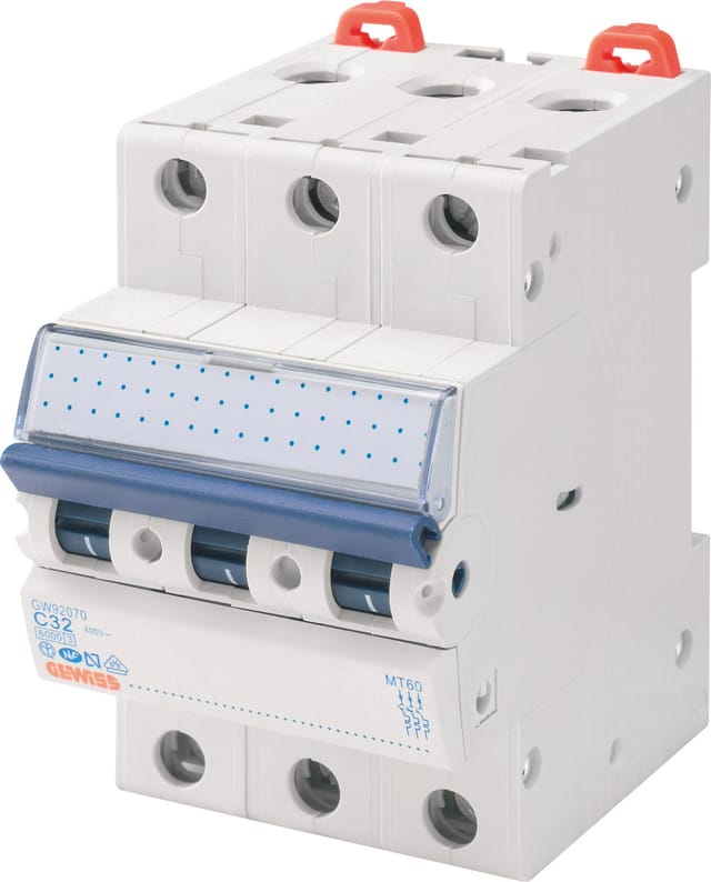 Gewiss Leitungsschutzschalter C25A, 3P, 10KA GW92669