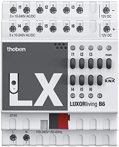 Theben Smart Home-System 6 Kanäle LUXORliving B6 - 4800430