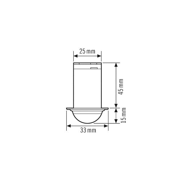 ESYLUX Deckenbewegungsmelder EB, 360 Grad MD-C 360i/8 mini - EP10426001