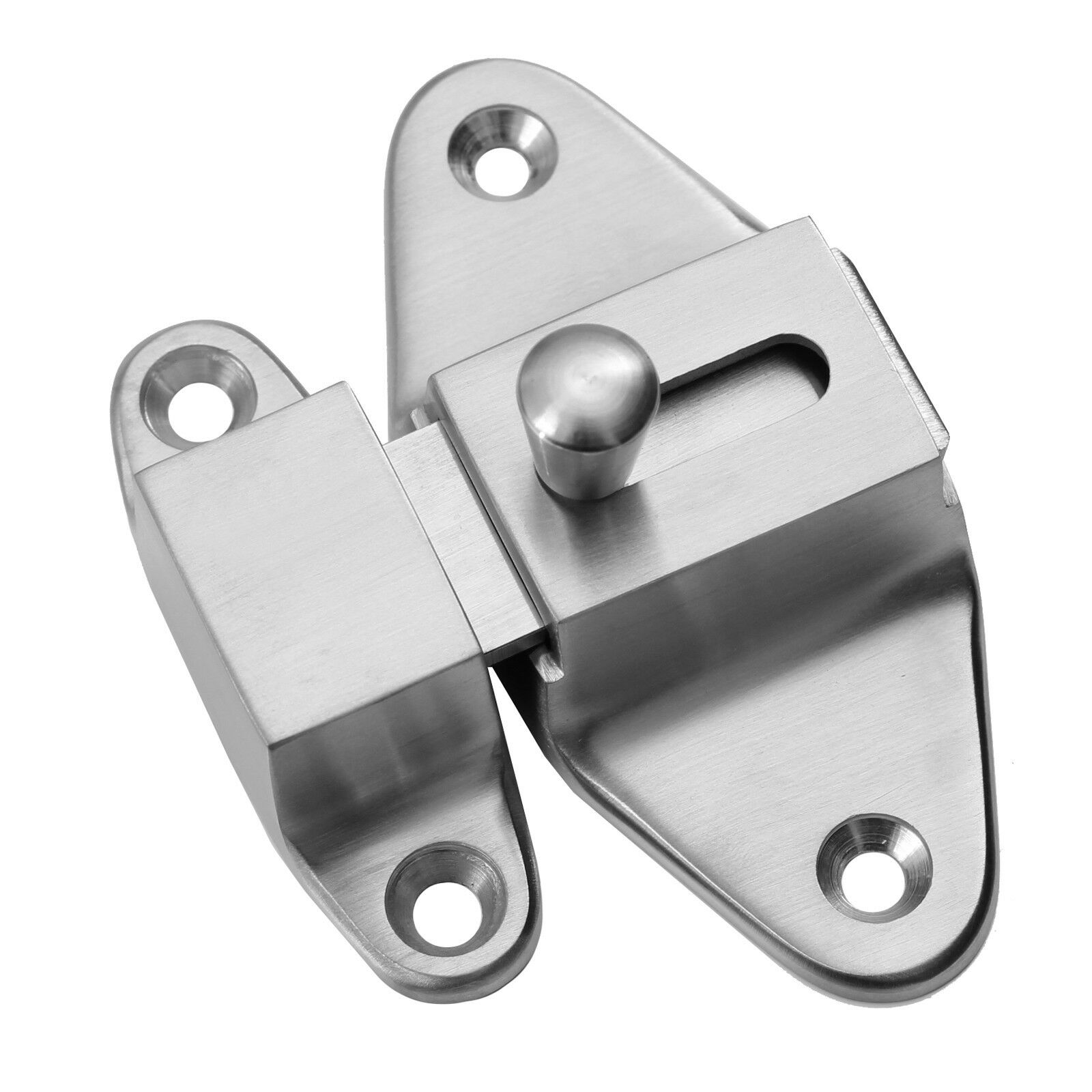 V4a Edelstahl Schubriegel Türriegel Groß Türbeschlag Toilettenriegel Türverschluss