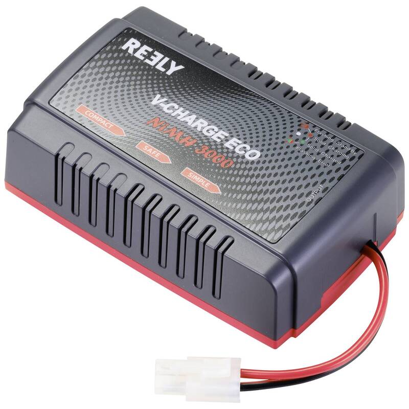 [neuwertig] B-ware Reely V-charge Eco Nimh 3000 Modellbau-ladegerät Akku Ladegerät 230 V 3 A Nimh