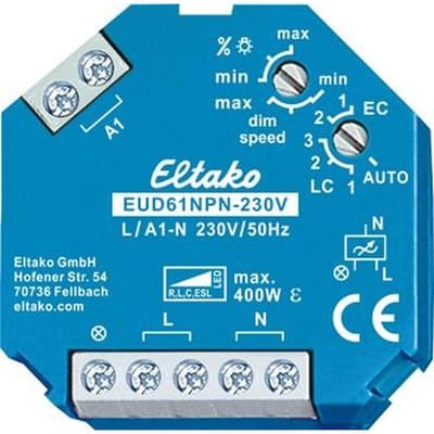 Eltako Stromstoß-Dimmschalter EUD61NPN-230V - 61100802