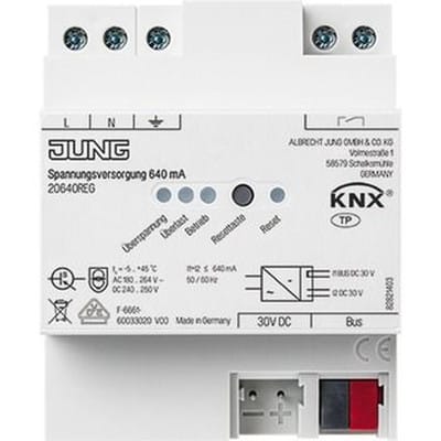 Jung Spannungsversorgung 640mA, KNX 20640 REG - 20640REG