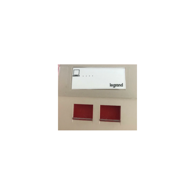Legrand 085884 Sagane Béluga – Doppel-rj45-blindkappe
