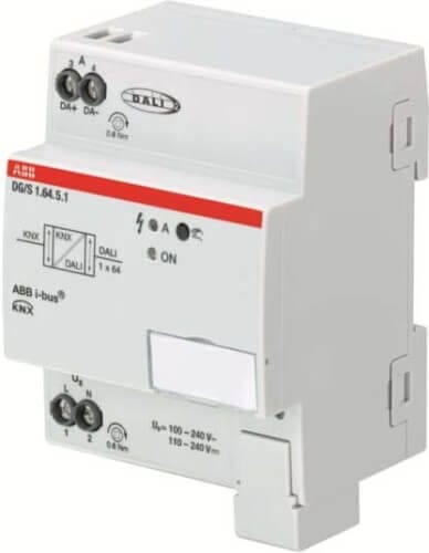 ABB Stotz S&amp;J DALI-Gateway Premium, 1fach, REG DG/S1.64.5.1 - 2CDG110273R0011